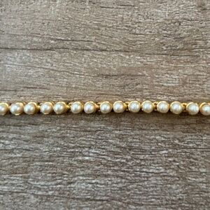 Vintage Blanca Faux Pearl Tennis Bracelet